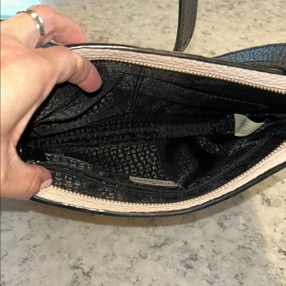 Kate Spade Black and Cream Crossbody Bag - Picture 5 of 9